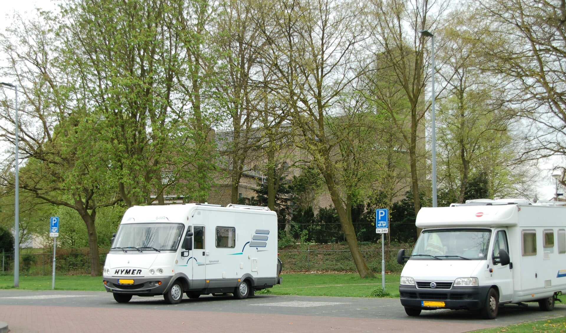 De camperplaatsen bij De Diepen en De Martinushof (foto) worden straks geëxploiteerd door externe partijen (foto: Jos Gröniger)