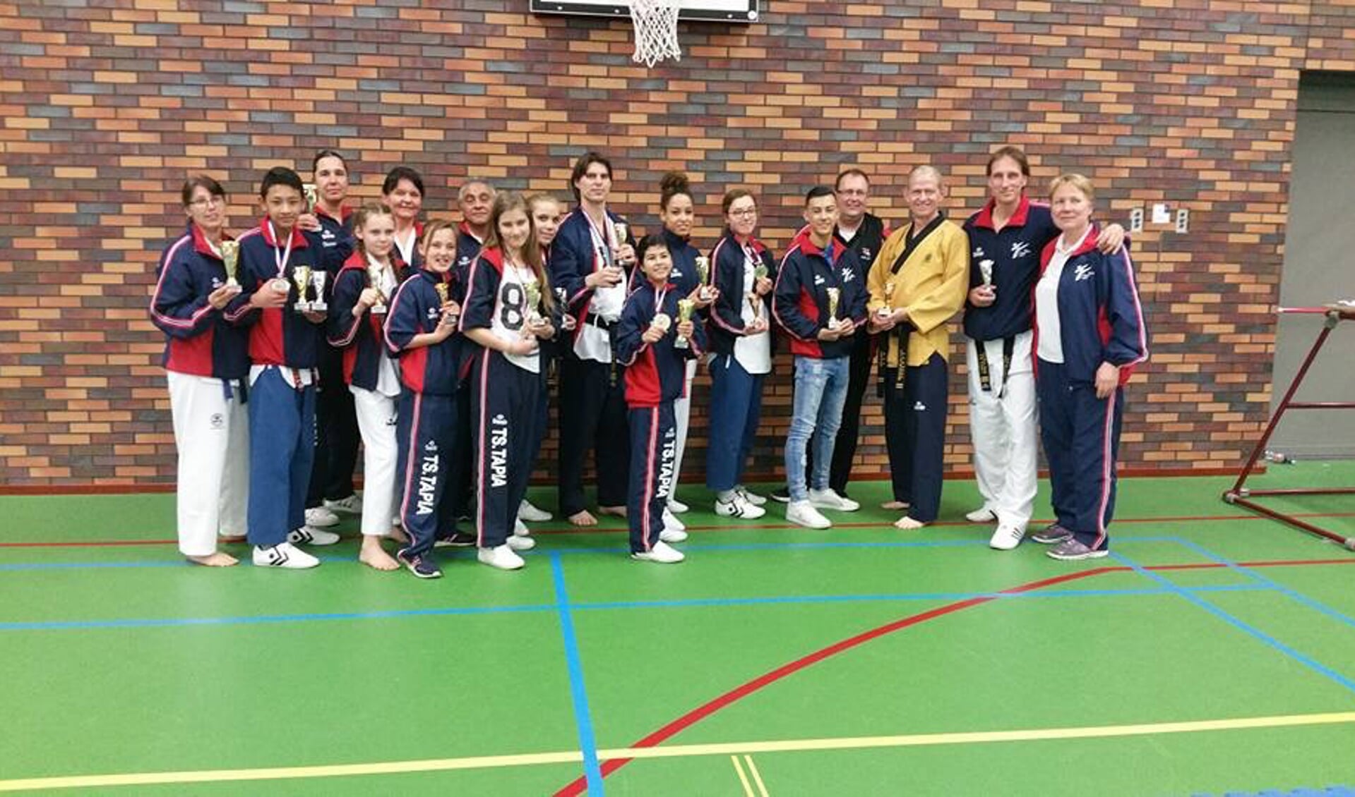 Taekwondoschool Tapia pakt veel medailles.