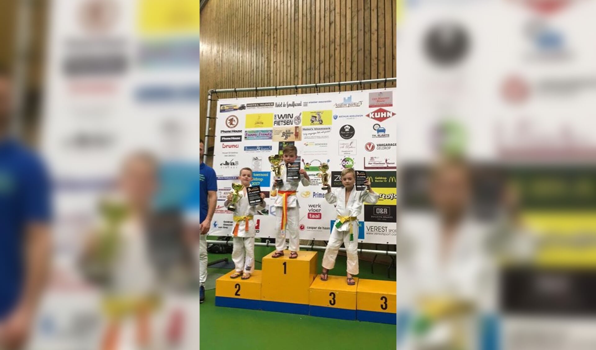 Judoka's Van Buel Sports scoren goed in Geldrop