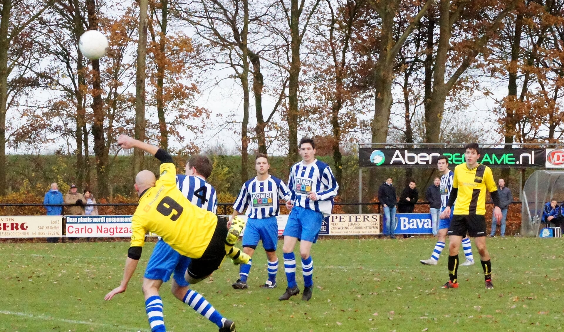 De Zwaluw versloeg Merselo. (archieffoto: Jeff Meijs/Voetbal-shoot.nl)