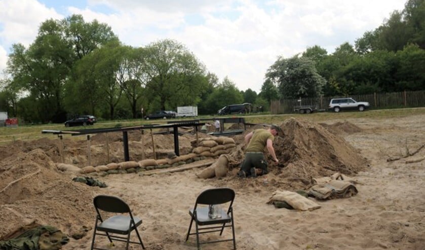 Afgelopen weekend was op het Visio-terrein in Grave een 'multi period-event'. (tekst en foto: Annelies Graafsma)