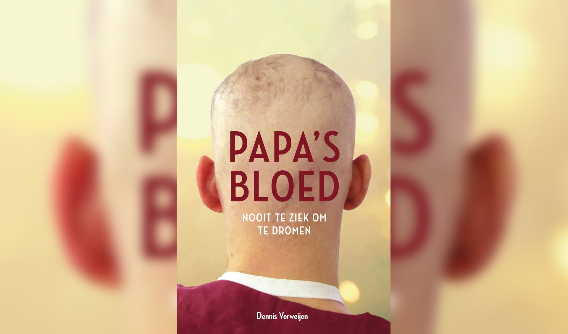 Leukemiepatiënt Dennis uit Mill presenteert boek 'Papa's bloed' 