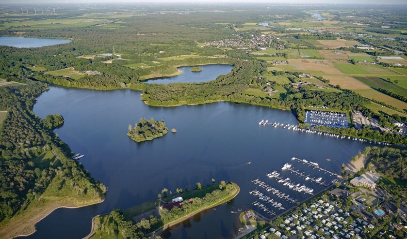 Vakantiepark Leukermeer heeft een 'Blauw Vlag' gekregen. (foto: Liefde voor Limburg)