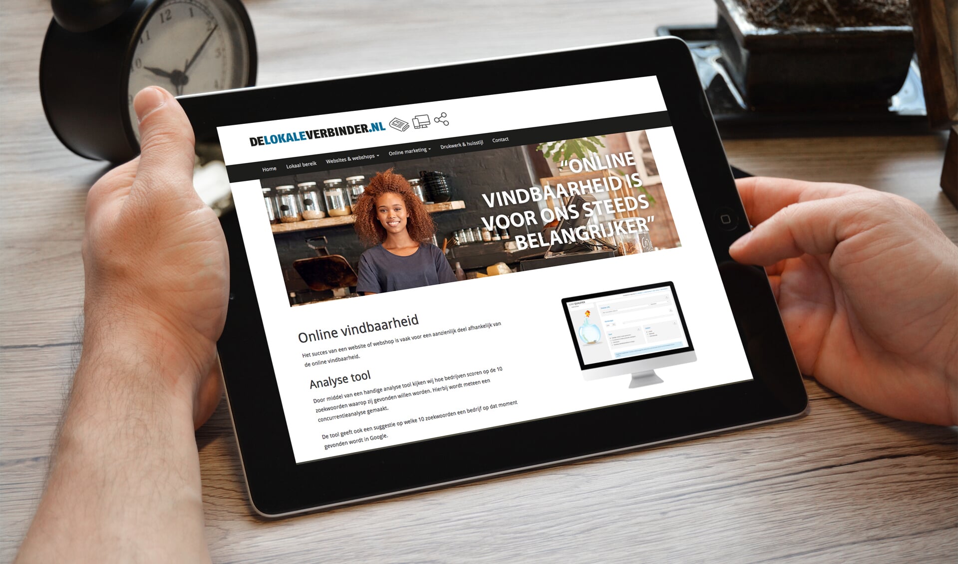 'Een sterke website is een musthave voor iedere organisatie'.