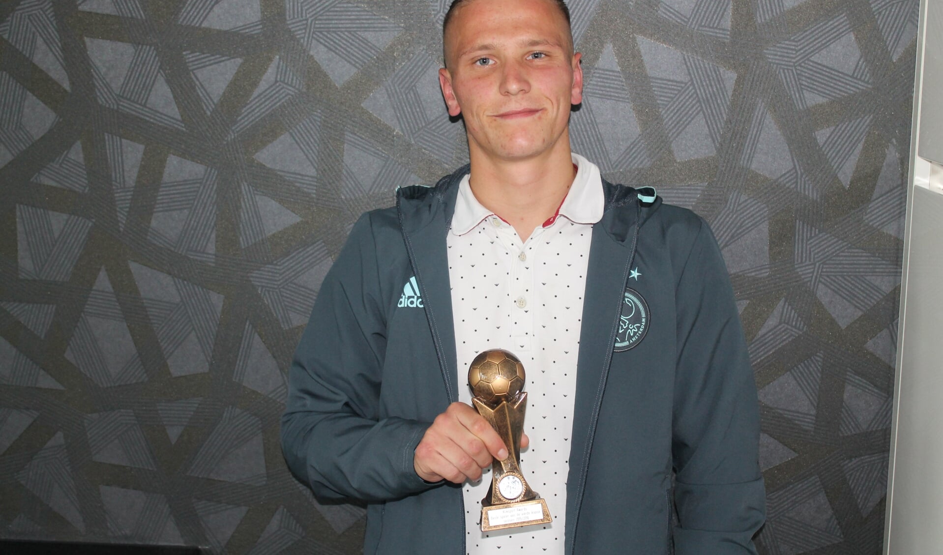 Jordy Hoeks won in 2016 als speler van Cito de Kliksport Award 'Beste speler van de vierde klasse'.