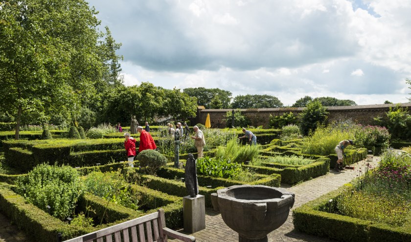 De Kruidentuin van het Kunst Klooster in Uden.