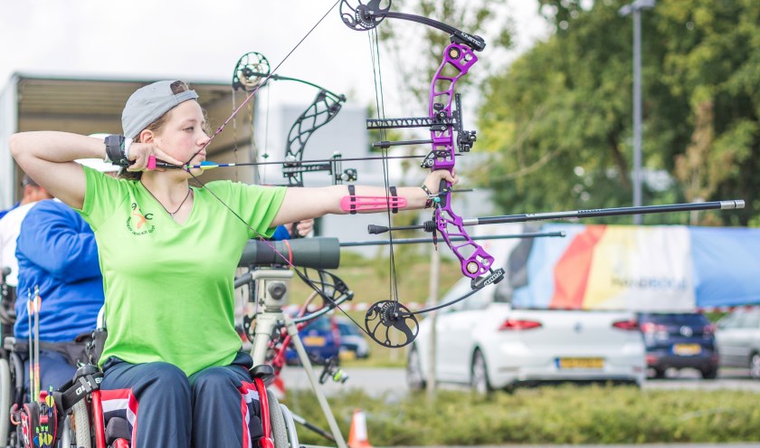 Melissa in actie.