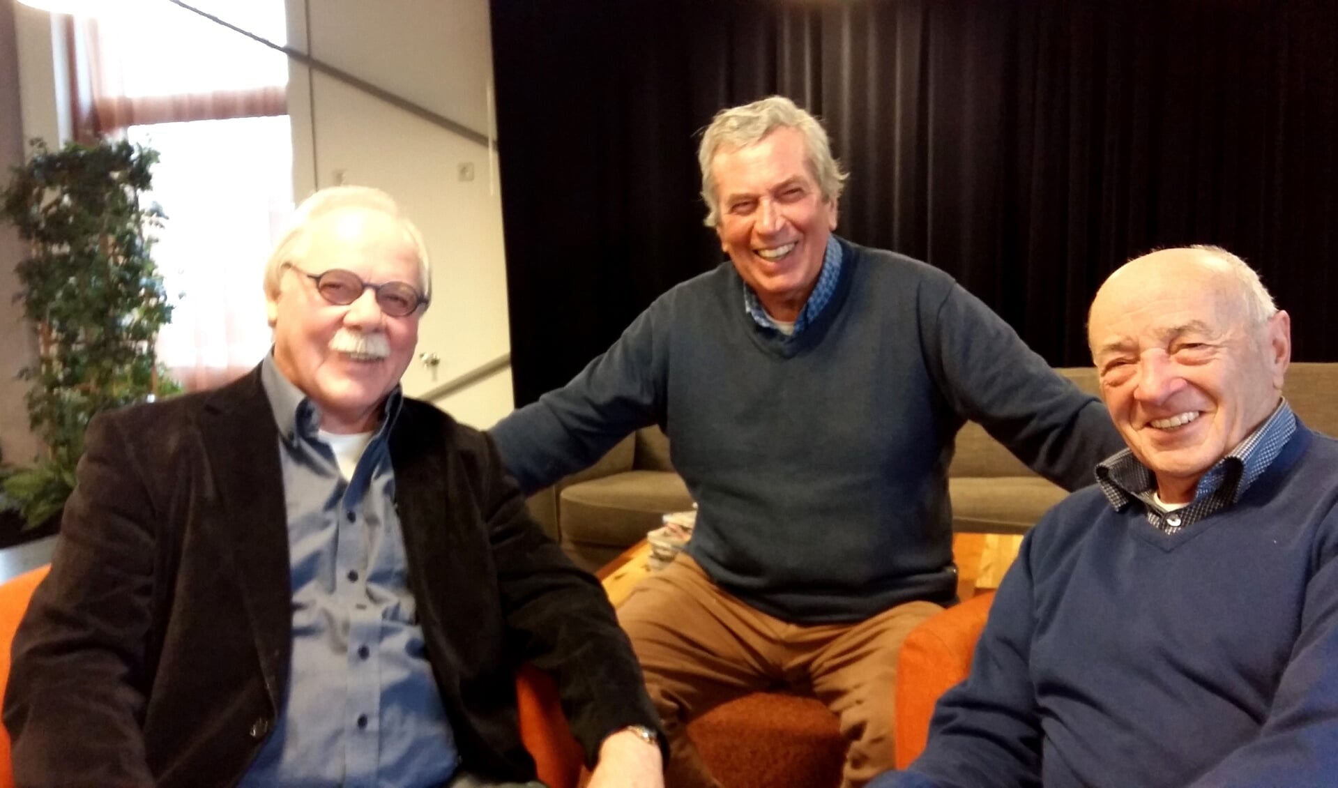 Drie van de kartrekkers van de 'Mannensoïciteit': Henk van Zutven, Wim Westdijk en Walter Loeffen