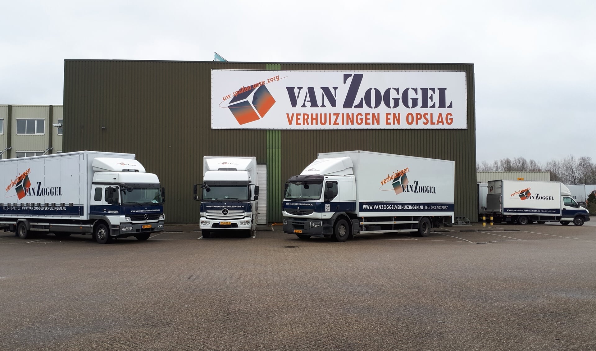 Van Zoggel Verhuizingen en Opslag is neergestreken aan de Huygensweg in Veghel. 