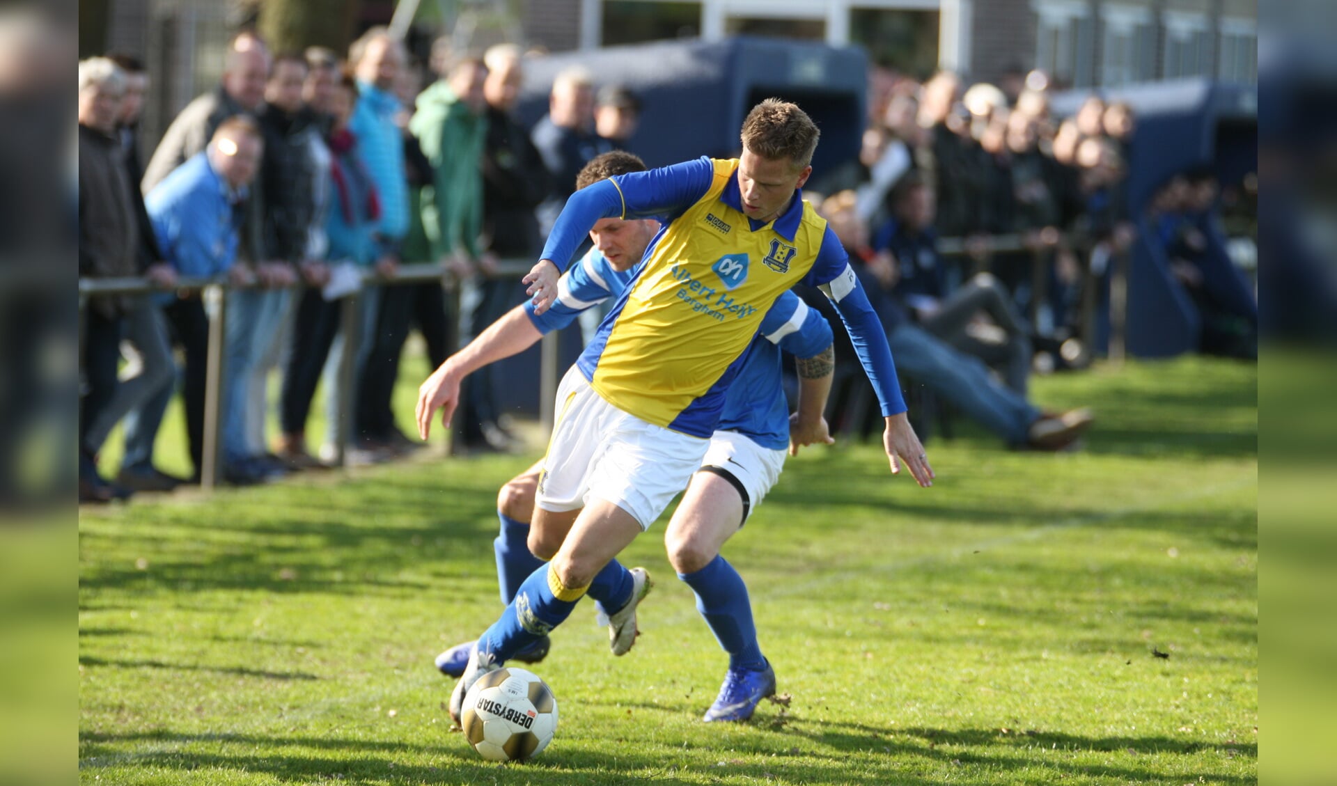 Dave Eveleens voetbalde afgelopen seizoen bij Berghem Sport 2. (Archieffoto Peter Kuijpers)