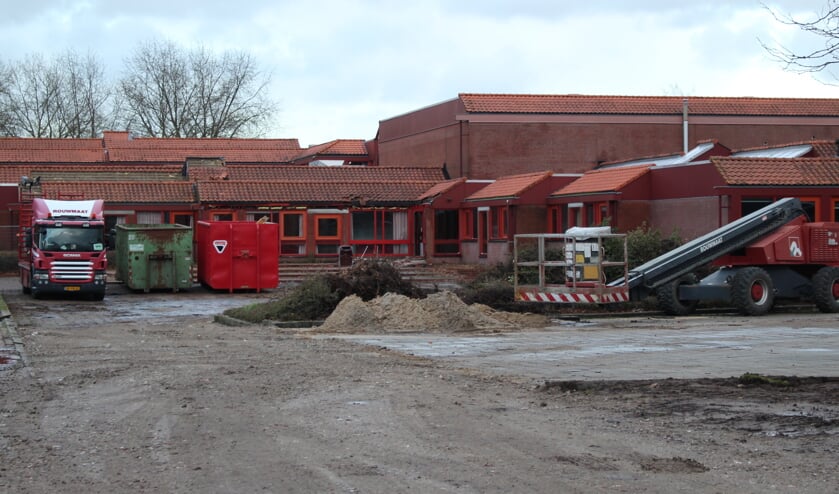 De Rode School wordt gesloopt (foto: Manon Bimbergen)  