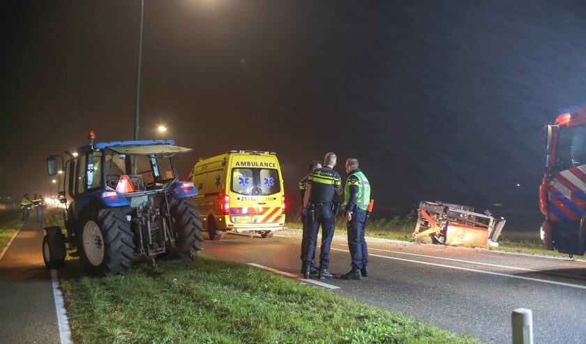 Dode bij ongeval op John F. Kennedybaan. (Foto: Maickel Keijzers / Hendriks Multimedia)