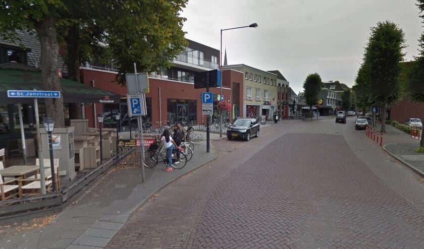 Het ongeval vond plaats in de Sint Janstraat (foto: Google Maps)  