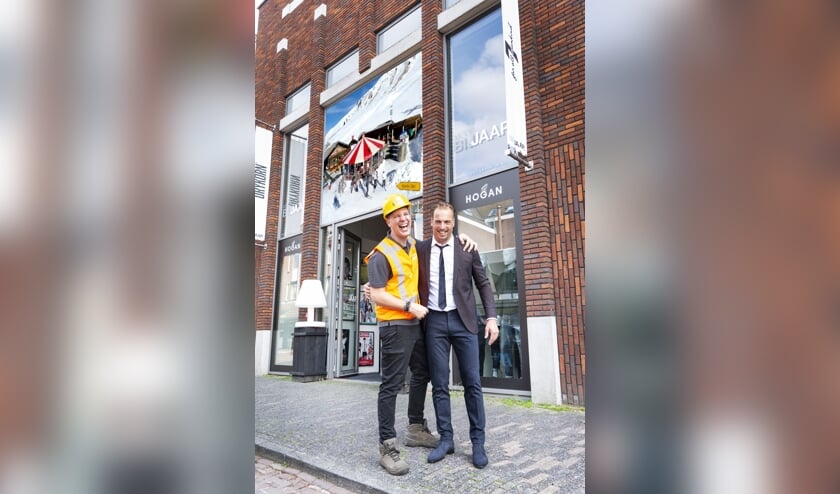Jaap en Dôt voor Jaaps winkel, straks voor één dag Mode Bij Dôt