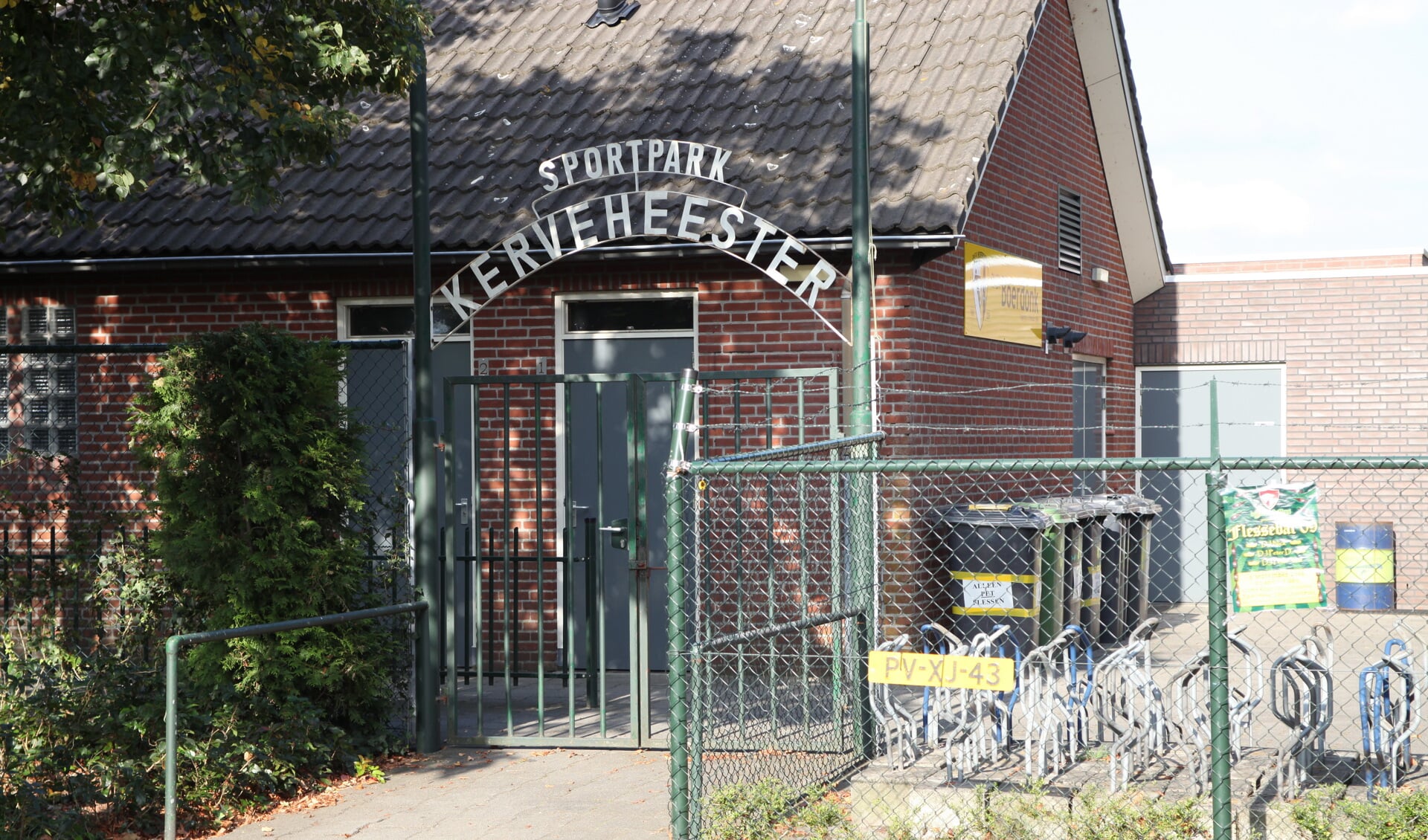 Sportpark De Kerveheester van Boerdonk waar Keldonk overtuigend won.