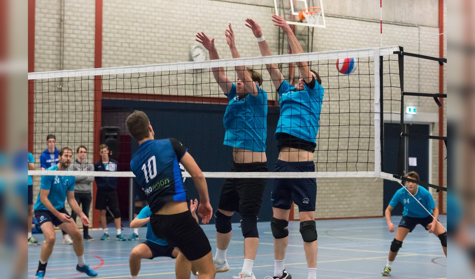 Volle winst van Skunk tegen Volley Tilburg.
