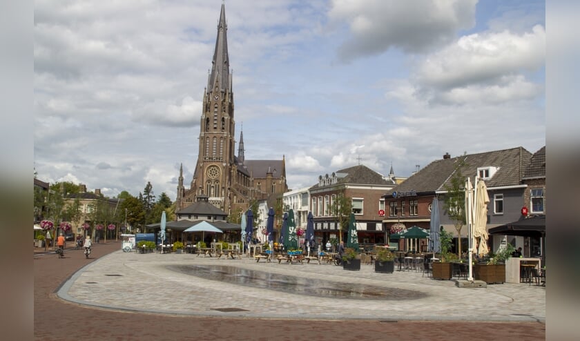 De Markt in Veghel Centrum.
