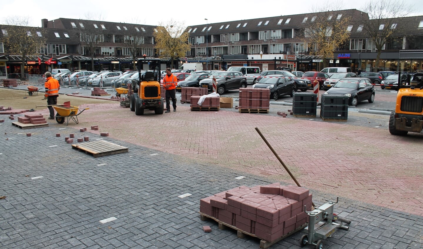 Werkzaamheden op parkeerplaats Winkelcentrum Ussen bijna afgerond