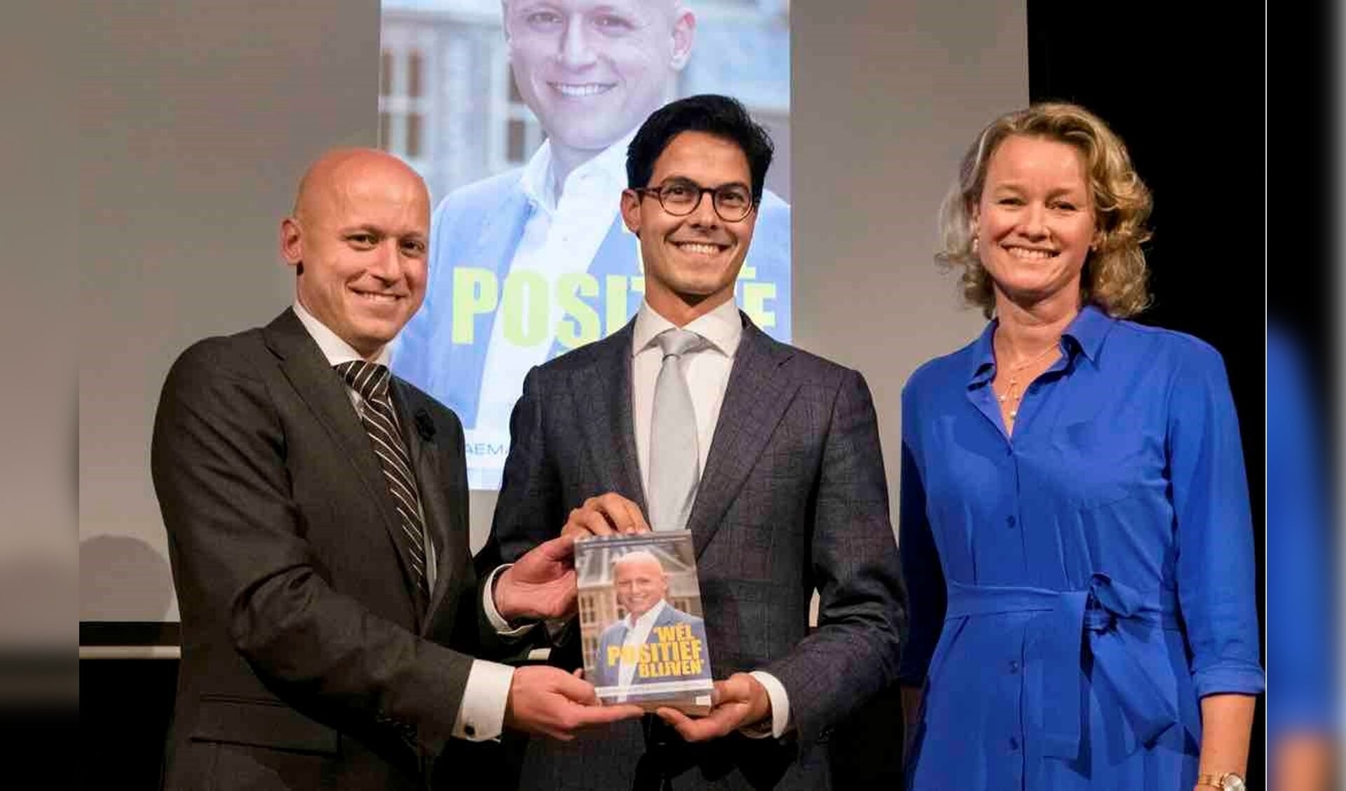 Rens Raemakers, Rob Jetten en Mérie van der Rijt (foto: Bas Kijzers)