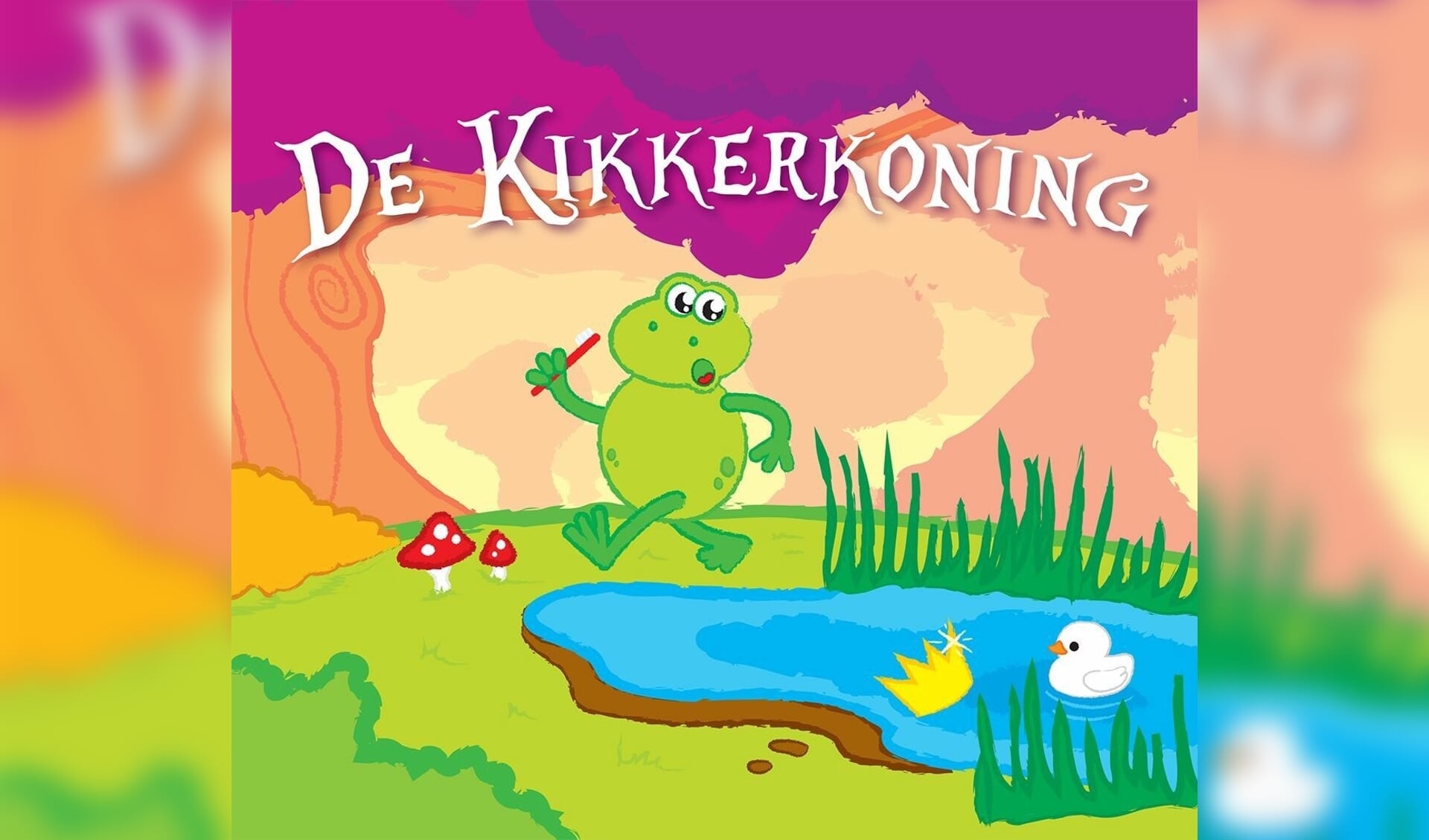 De cover van De Kikkerkoning.