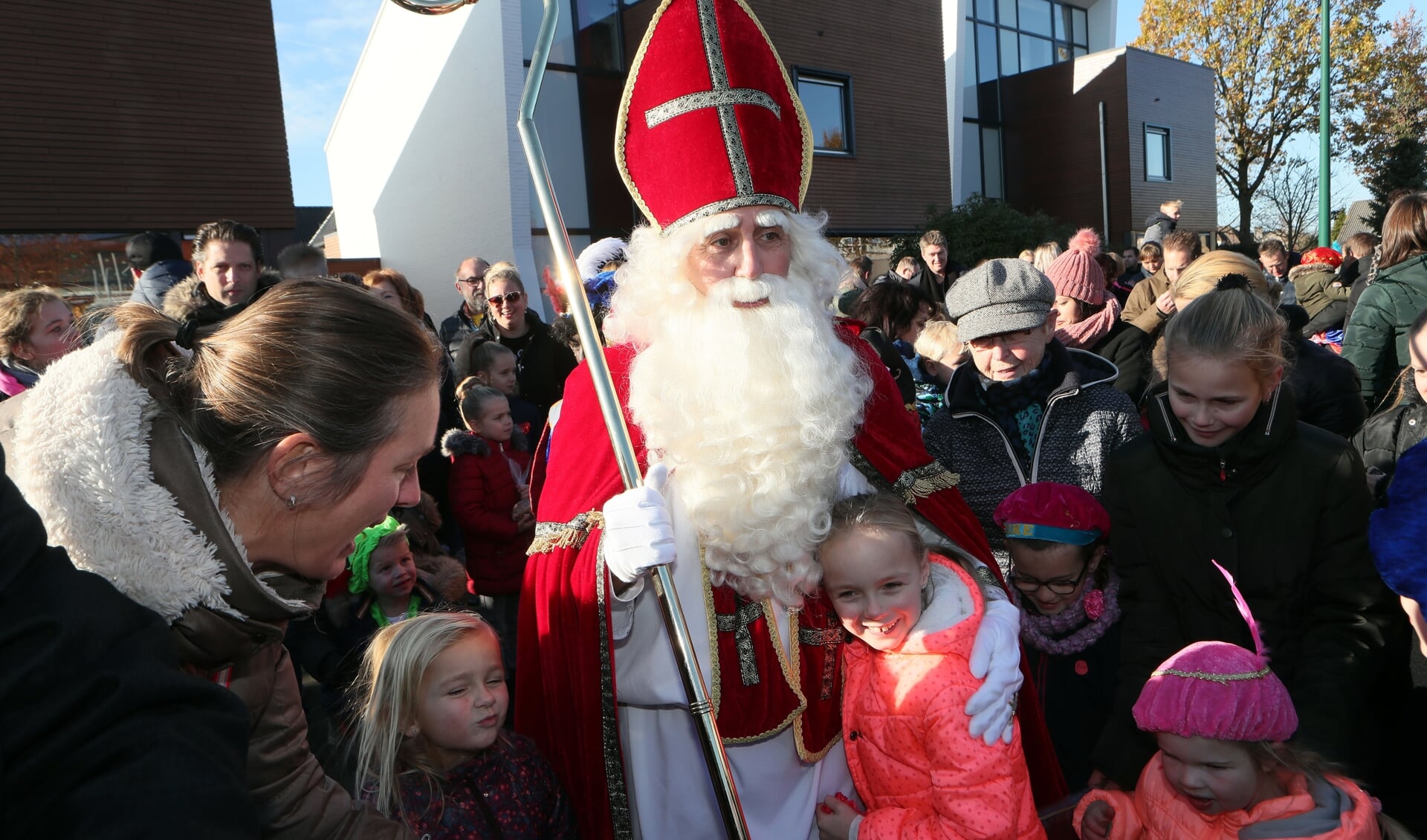 Sinterklaas in Ravenstein. (Foto: Hans van der Poel)