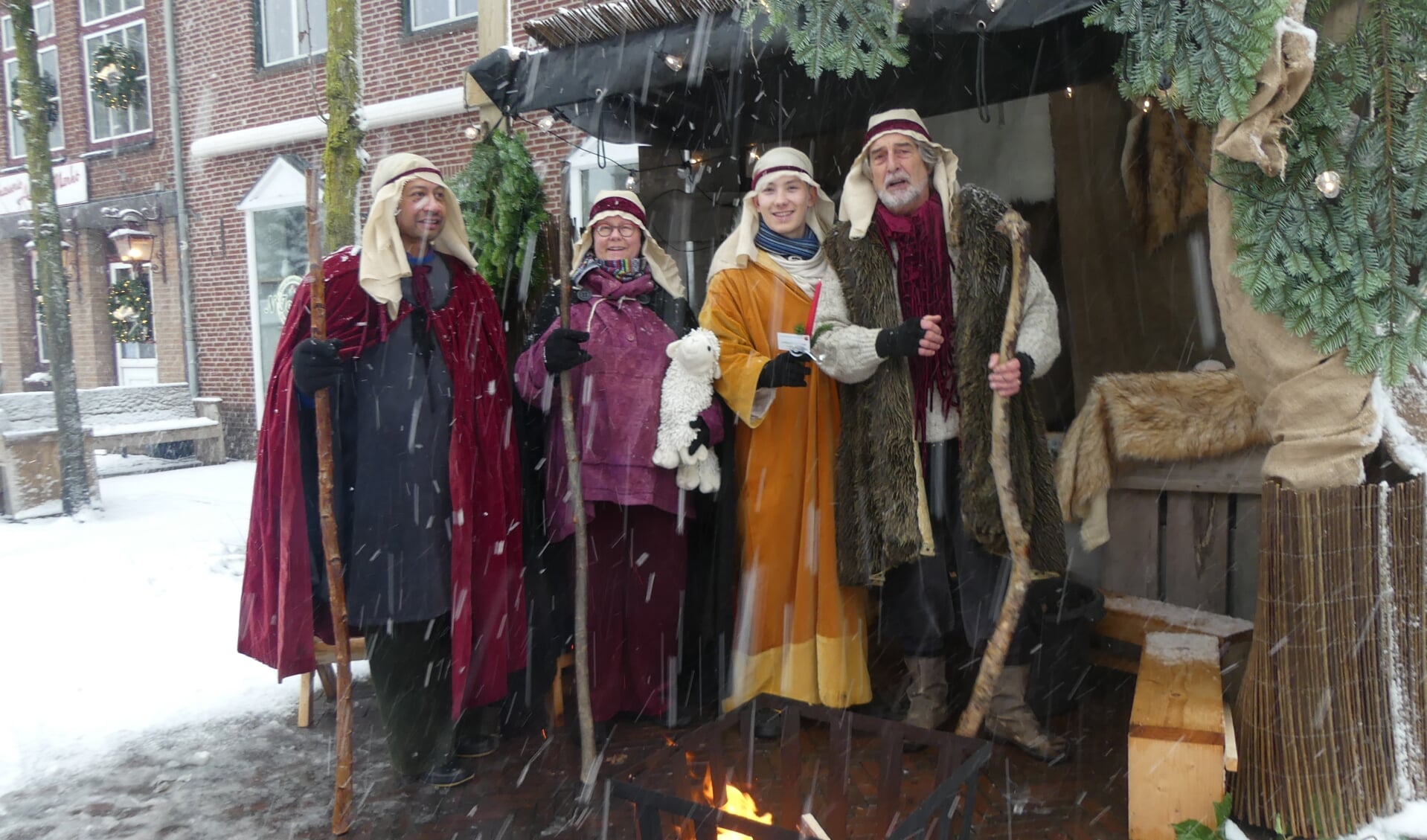 De Markt voor het historisch stadhuis in Gennep wordt op zaterdag 15 en zondag 16 december omgetoverd tot een waar kerstparadijsje.