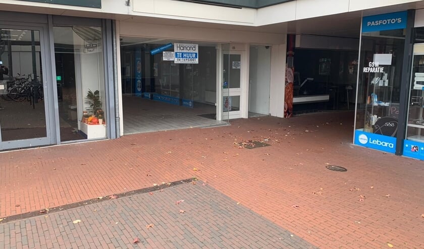 Veghel Centrum kampt met veel leegstand.