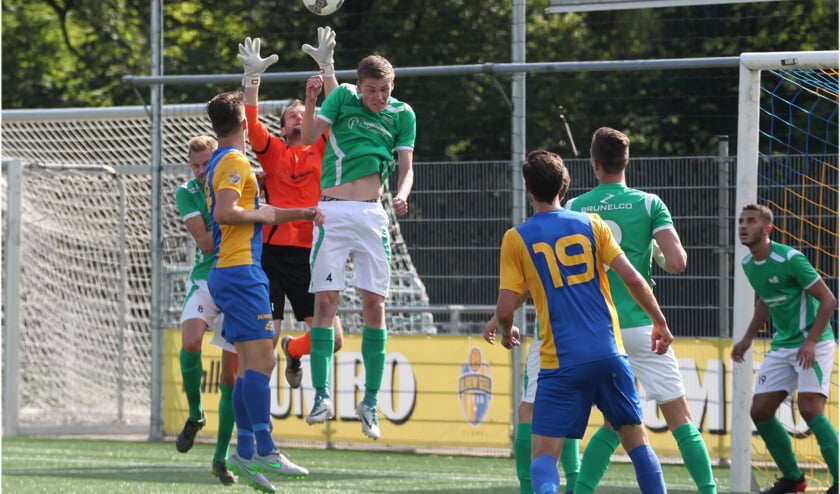 Beeld uit het thuisduel met HSC'21 in september 2017