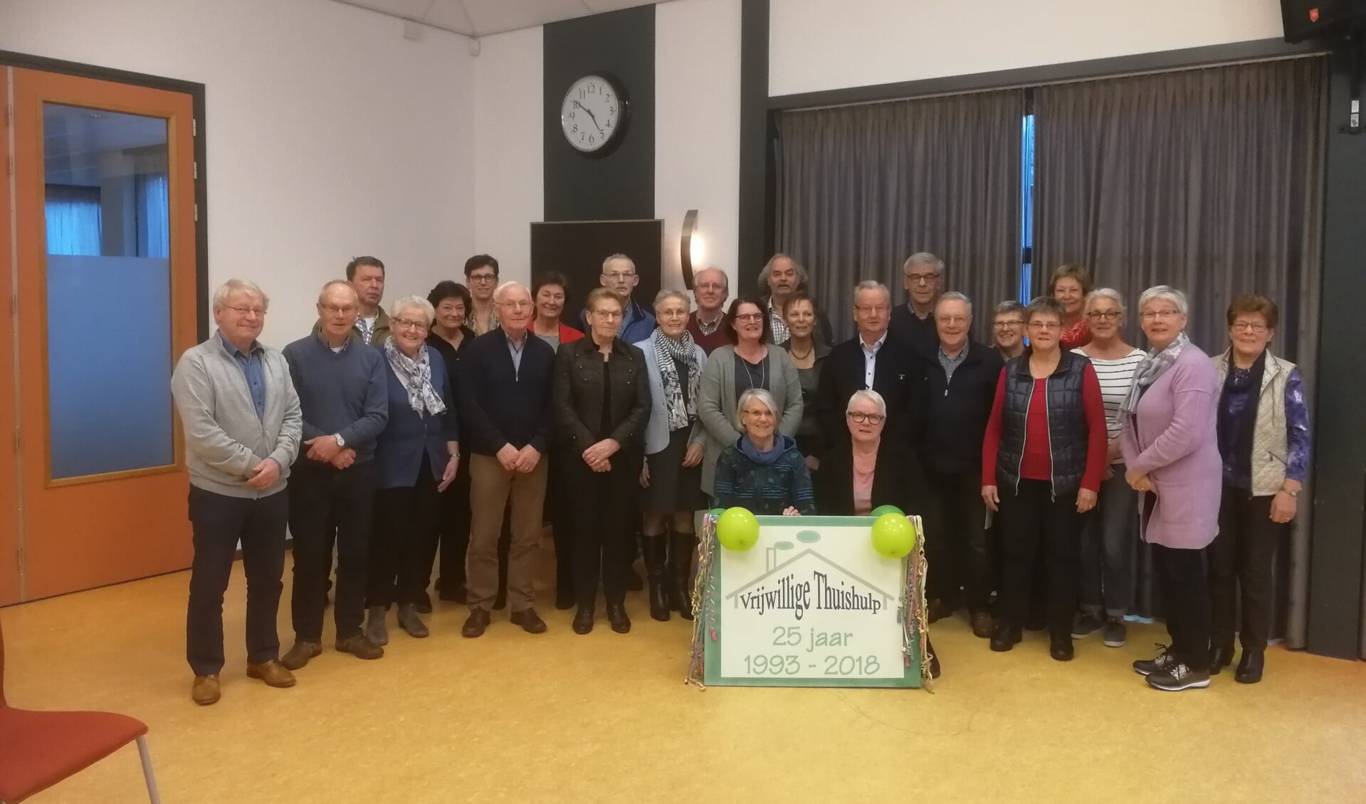 Vrijwillige Thuishulp gemeente Sint Anthonis bestaat 25 jaar.