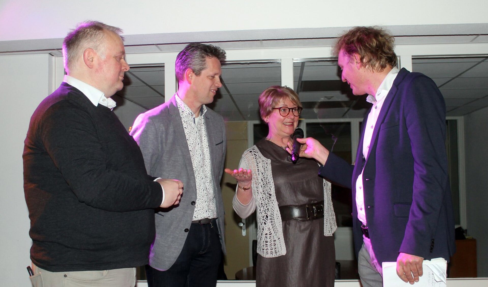 Wethouder Ingrid Voncken is blij met de winst van haar partij het CDA in Sint Anthonis. 