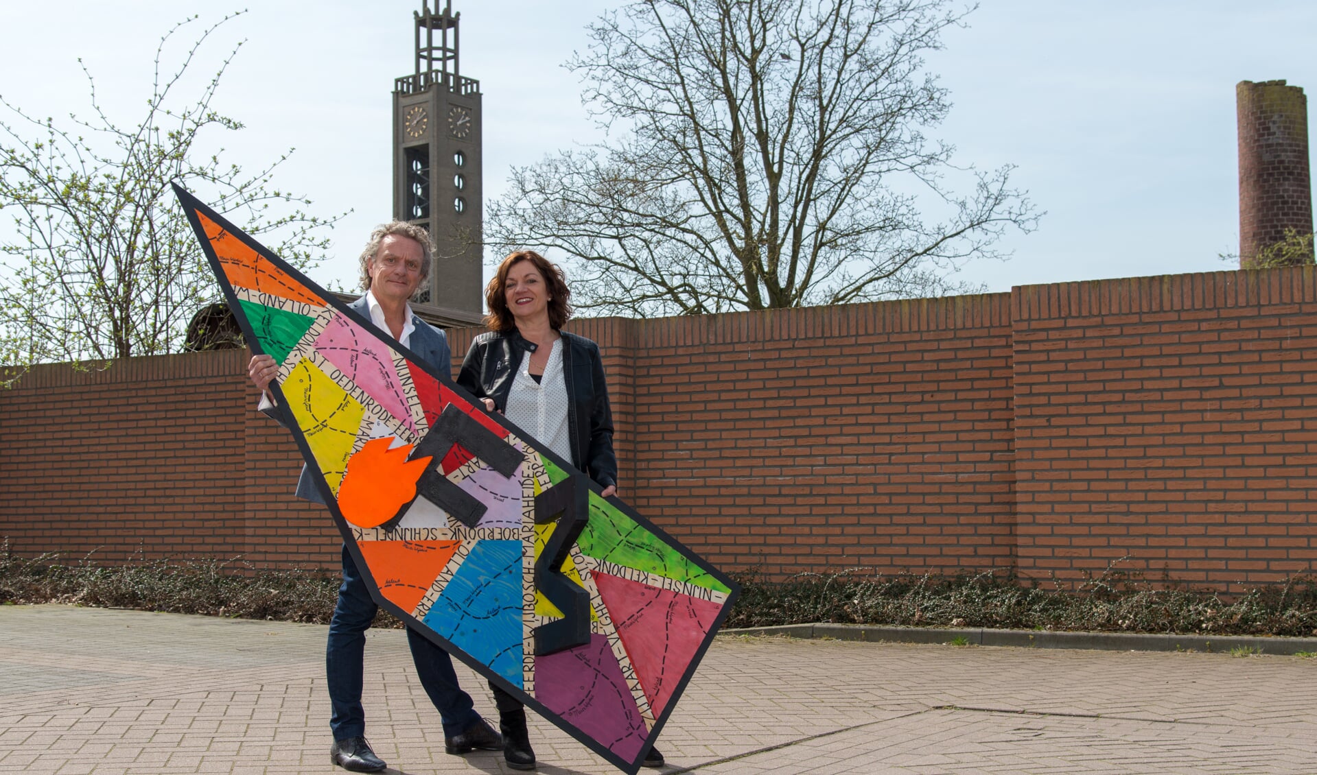 Jan van Hoof en Carin Simons (Foto: Bart Heesen).