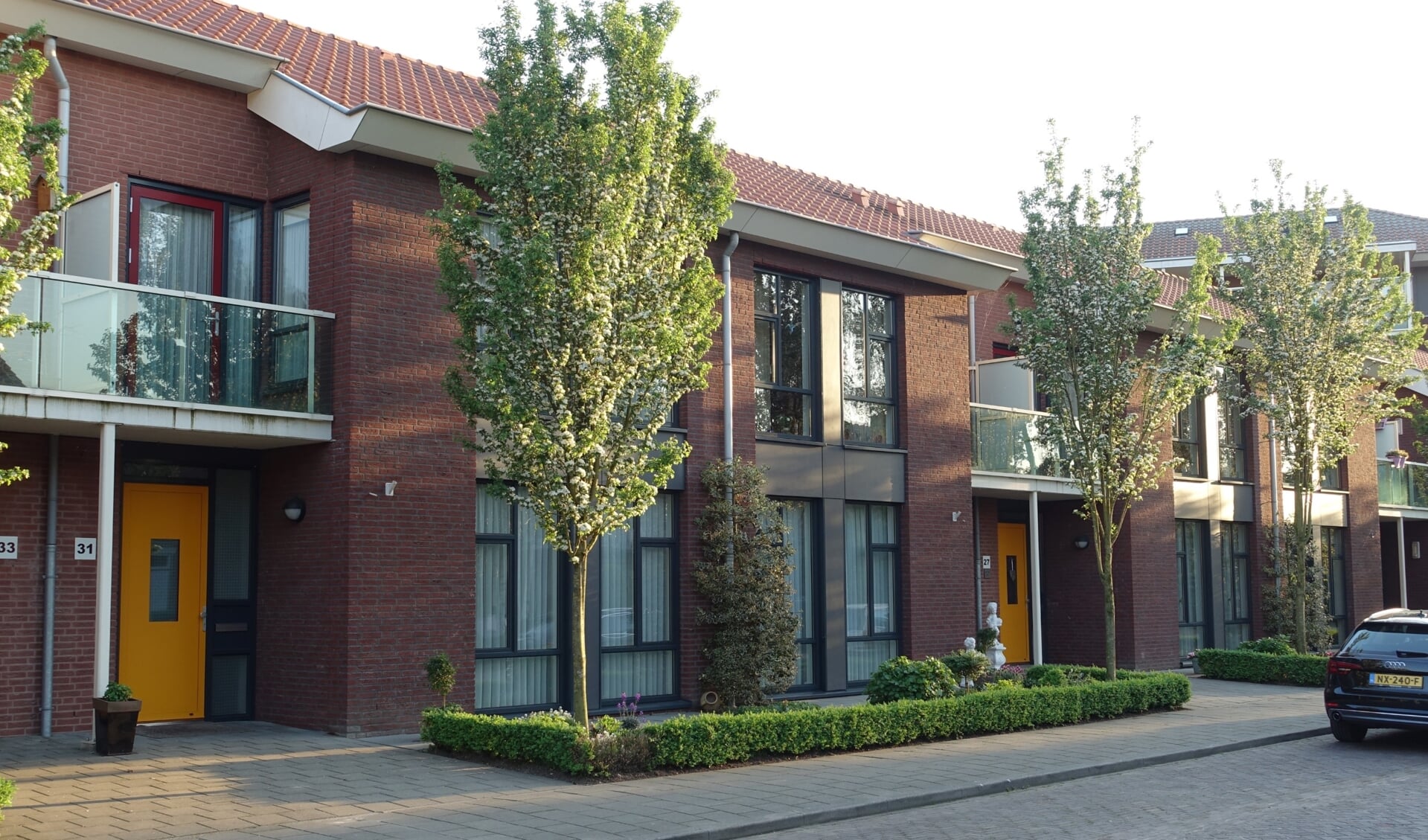 Het appartementencomplex aan de St. Annastraat.