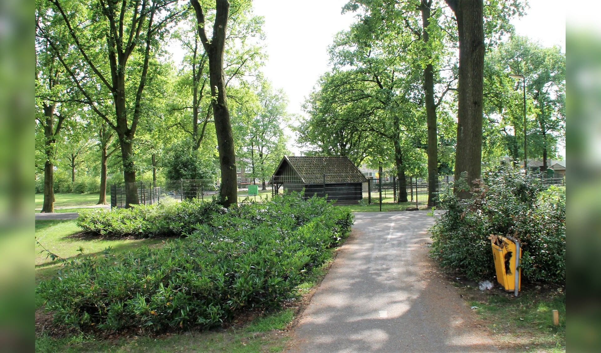 Het Julianapark in Veghel. 