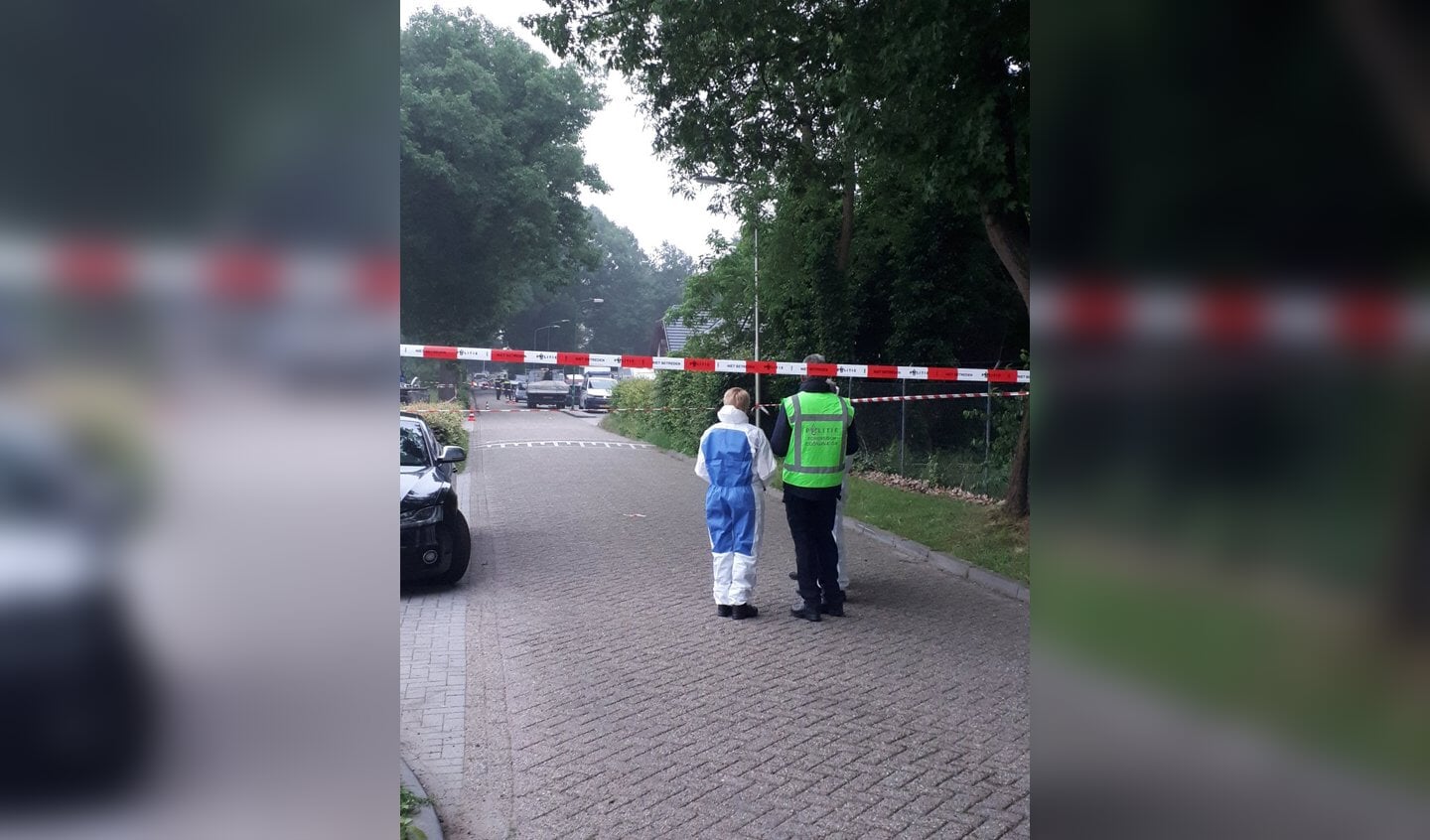 Dode bij schietpartij. (Foto: politie Oost-Brabant Twitter)