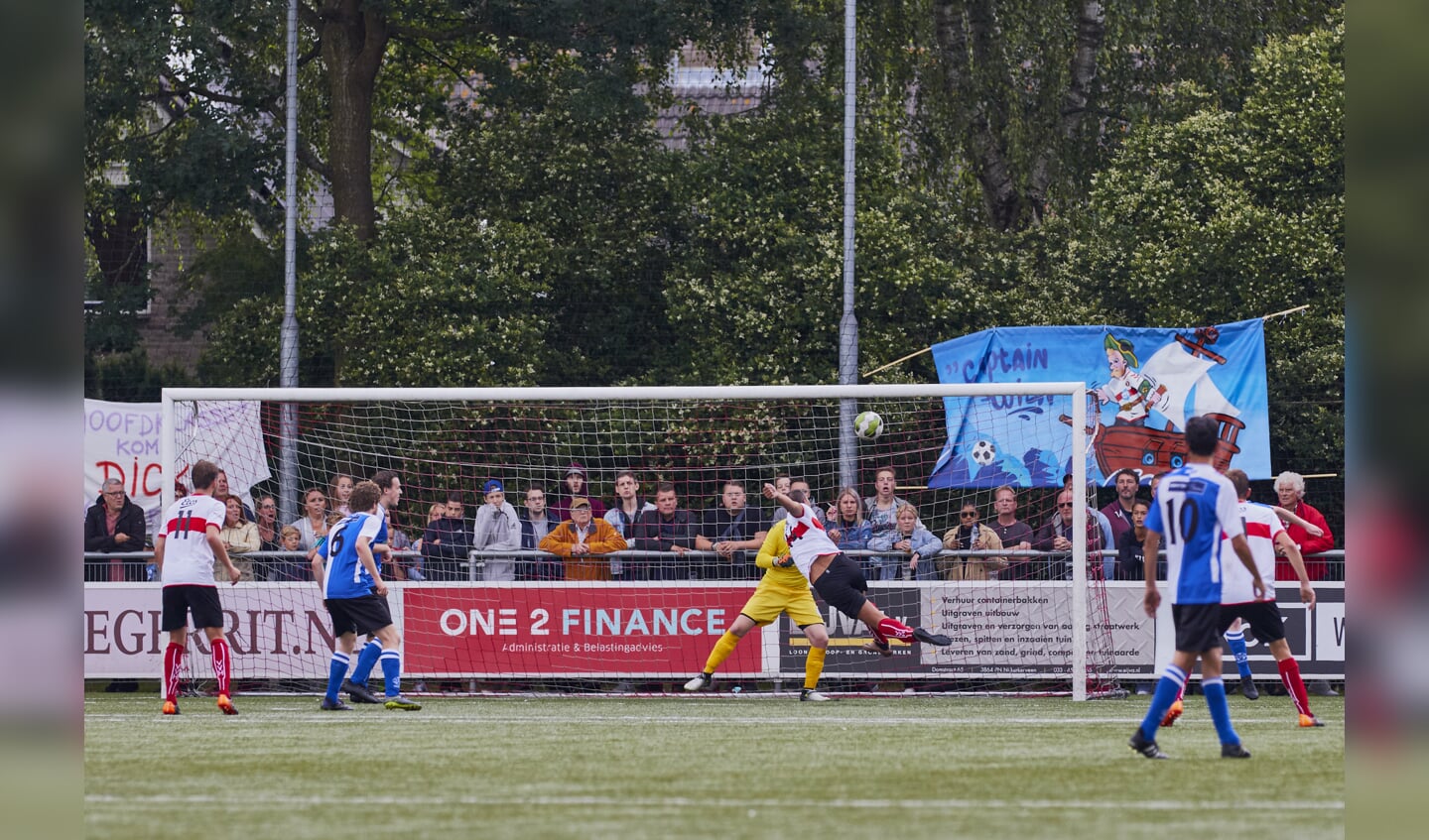 Doelpunt Hoogland. (Foto: Ruud Schobbers)