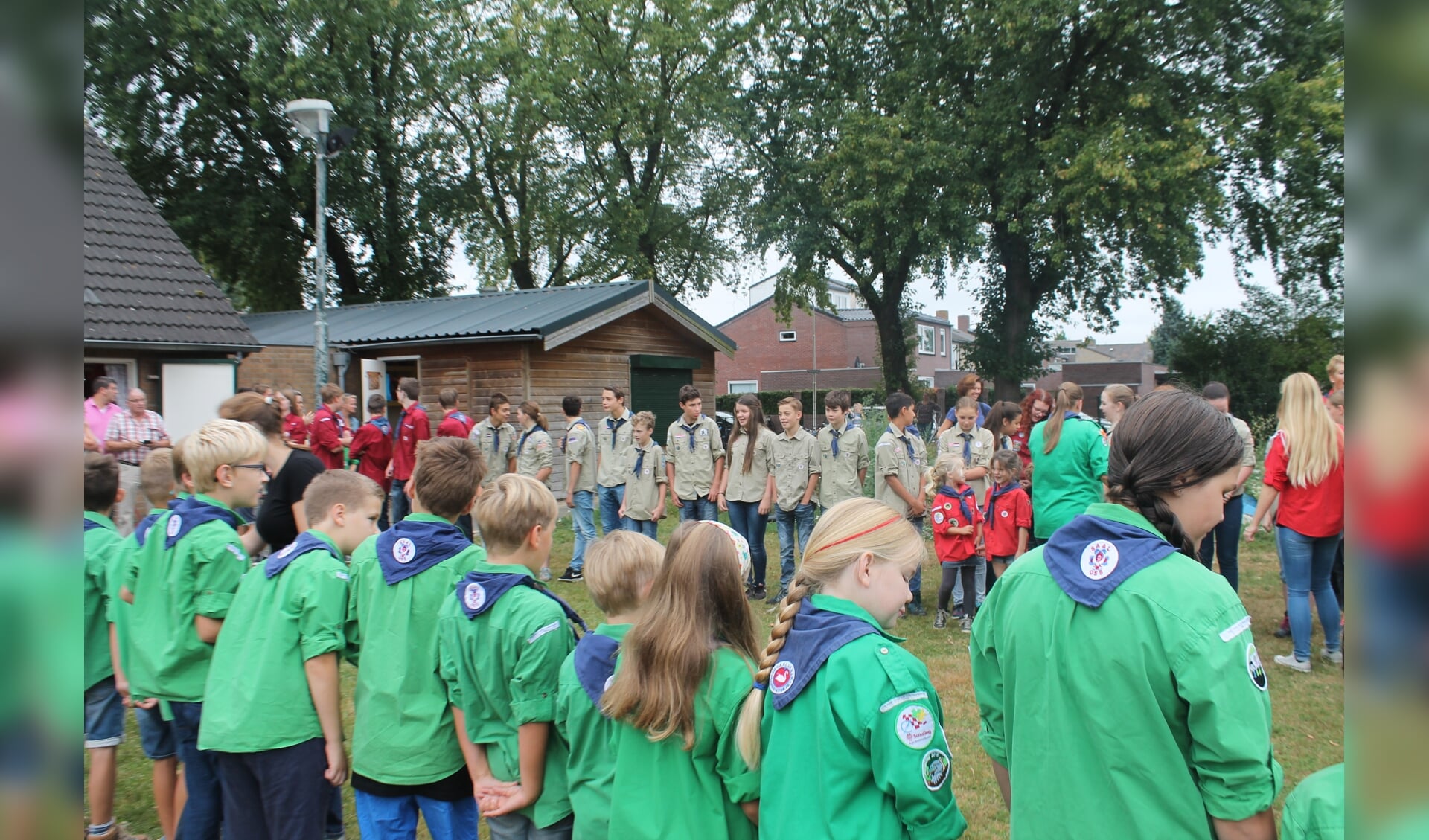 Scouting Dr. Saal van Zwanenberg viert 35-jarig bestaan. (foto: www.scoutingsaal.nl).