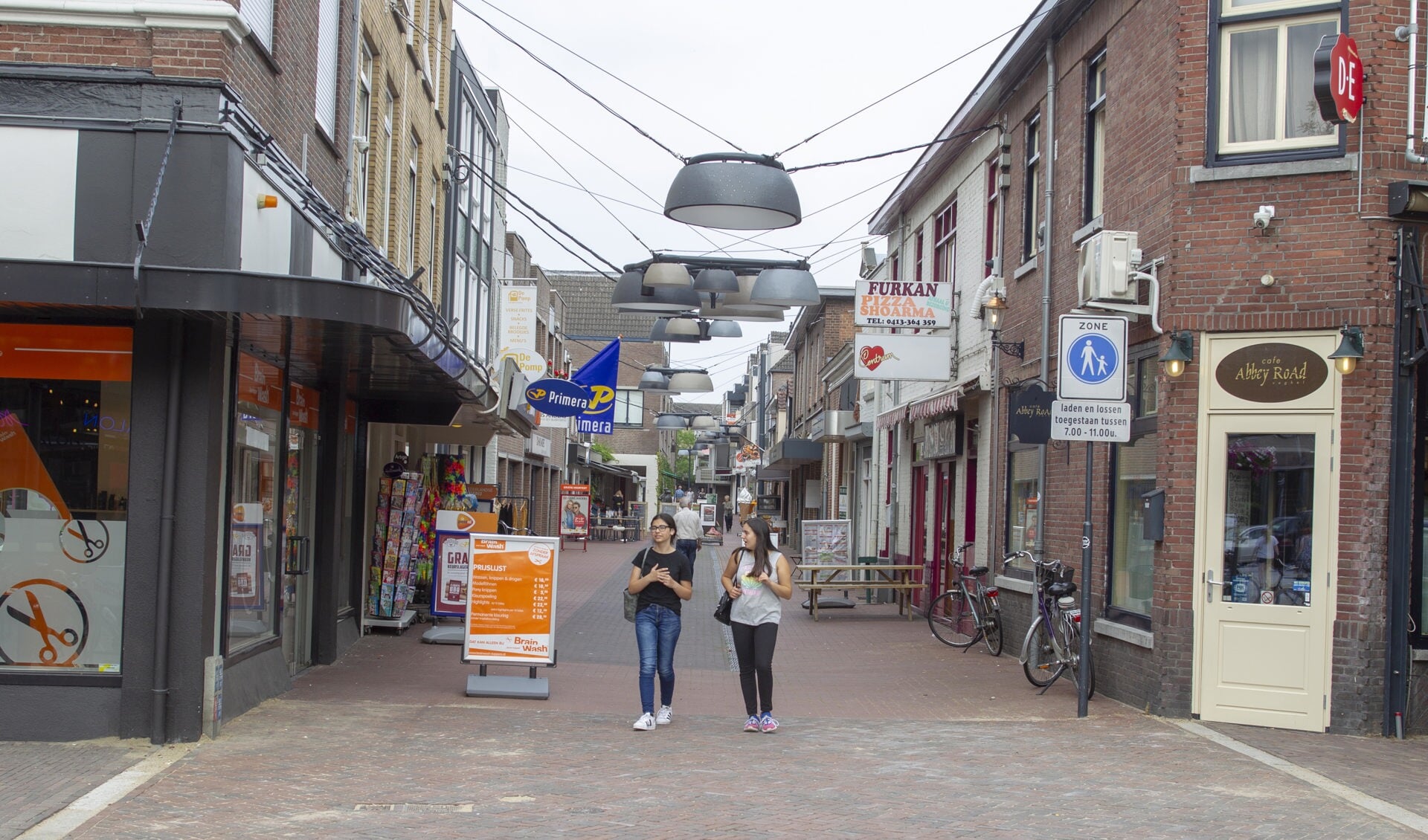 De Kalverstraat in Veghel.