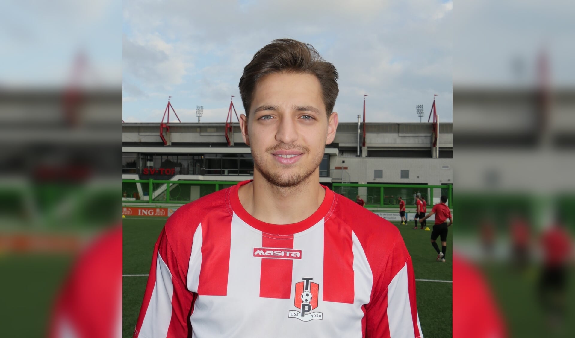 Metin Alkir als speler van SV TOP.