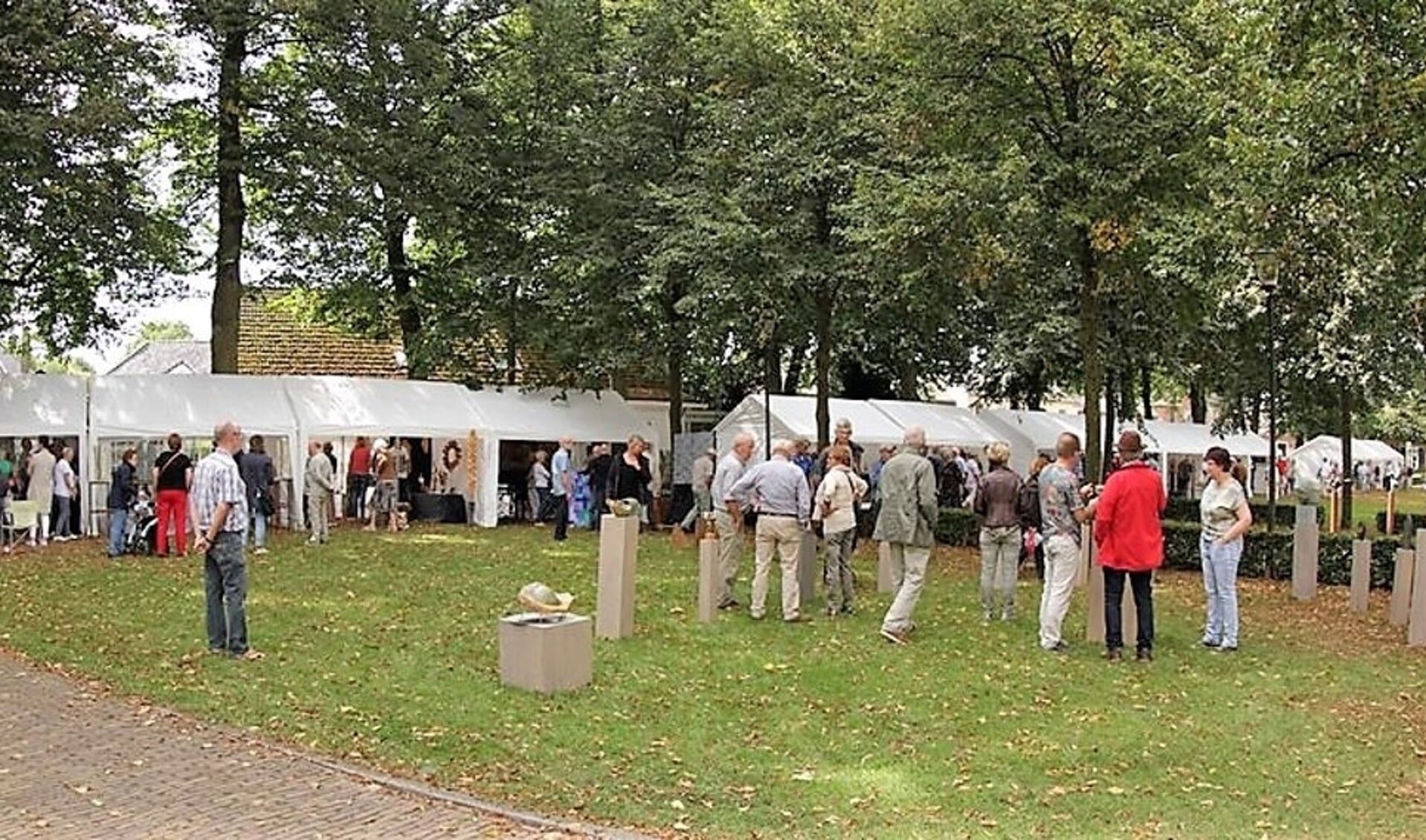 Het Kunstdorp is zondag 2 september te zien in Sint Anthonis. 