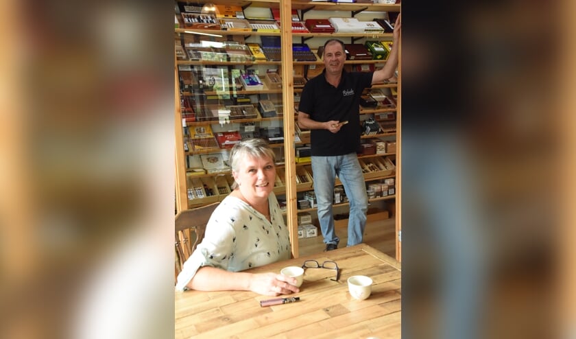 Carlo in de winkel