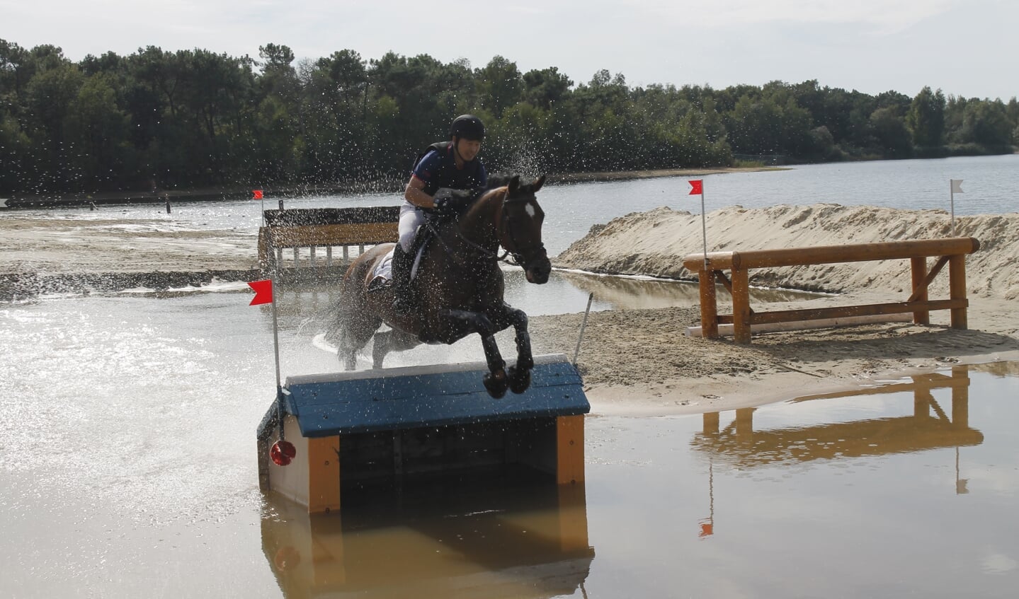 Eventing bij de Geffense Plas.