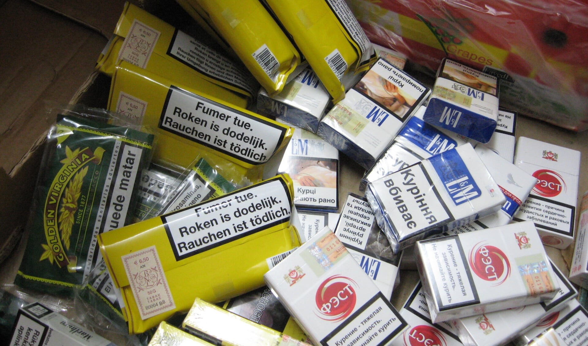 Sigaretten gestolen bij supermarkt in Sint Anthonis.