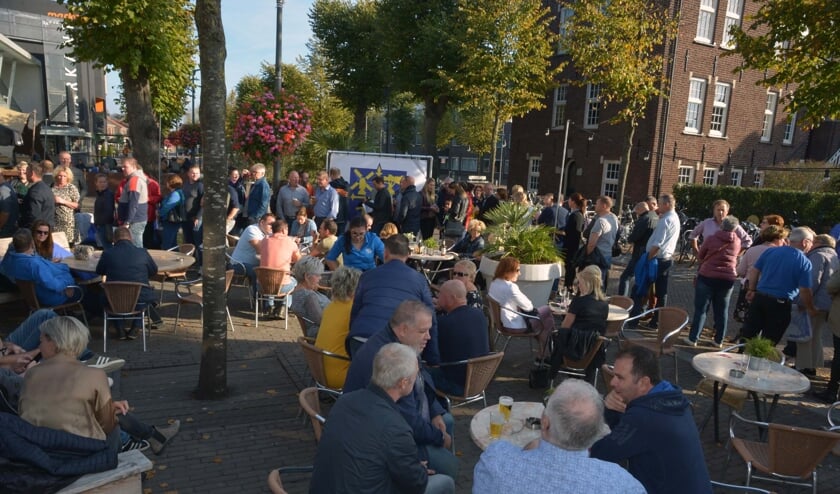 Het was een drukte van jewelste bij de inschrijfmiddag vorig jaar. (foto: Henk Lunenburg)