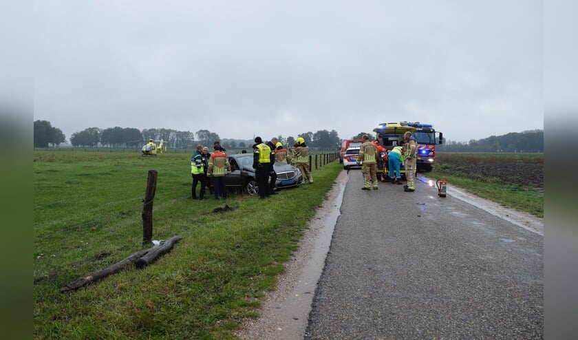Automobilist overleden in Ottersum.