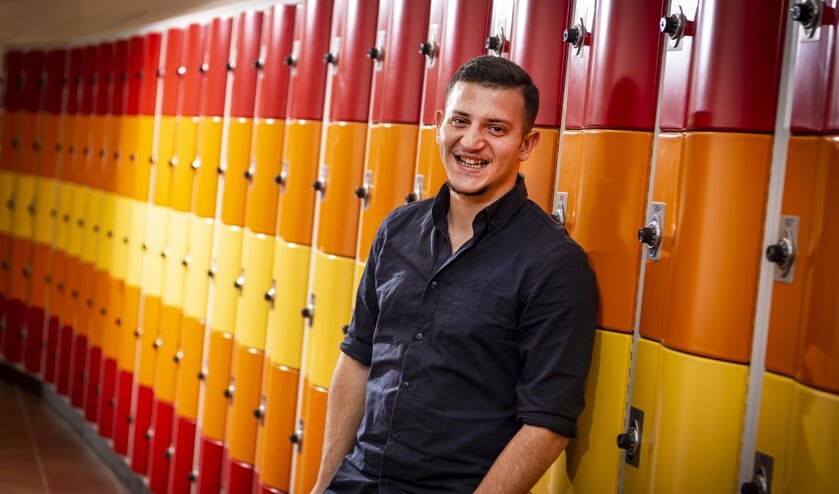 Bechr voelt zich weer goed op school. (Foto: Thomas Segers)