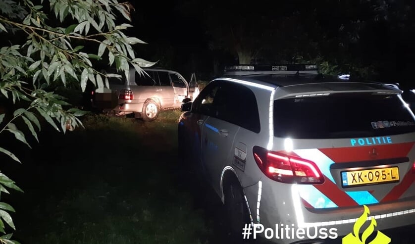 Arrestatie in Lithoijen. (Foto: Facebook politie Oss)