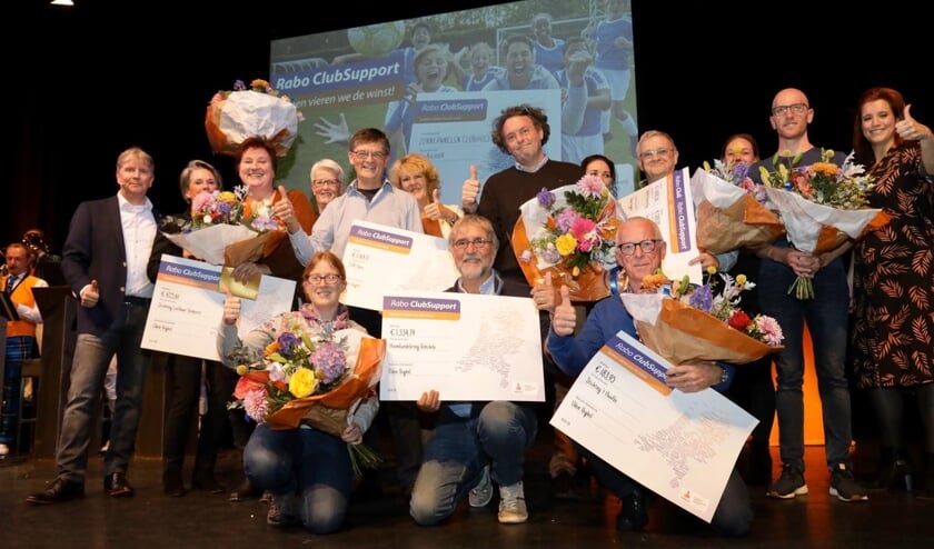 Blije gezichten tijdens de finaleavond.