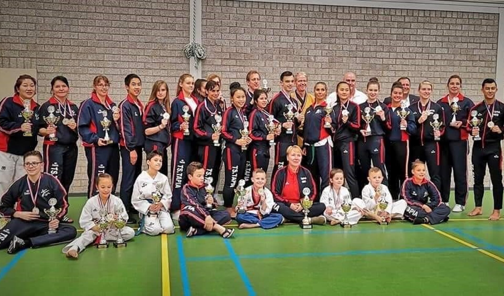 Taekwondoschool Tapia pakt veel medailles op NK