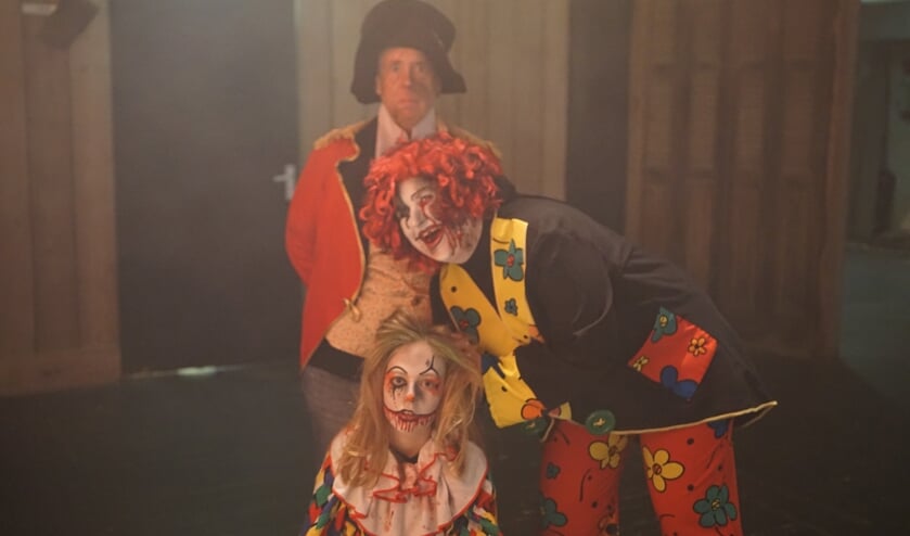 De freaks van het Freak Circus Scary Doolhof.