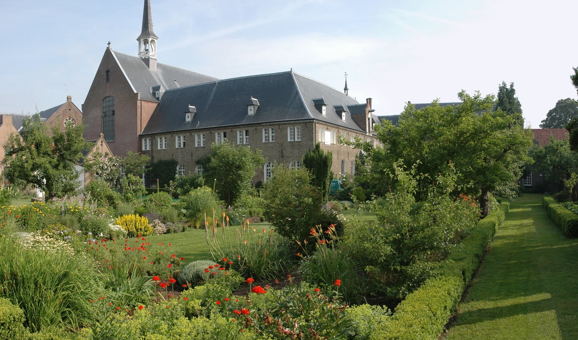 Het klooster in Megen.